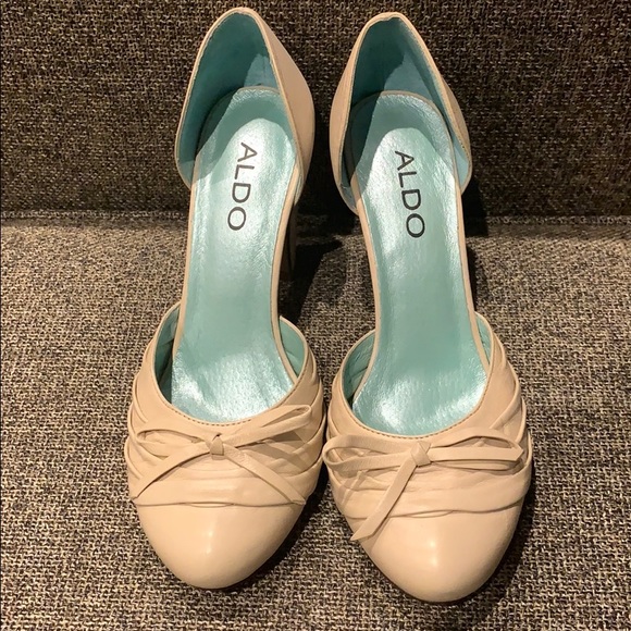 Brand new Aldo leather heels - Picture 1 of 3
